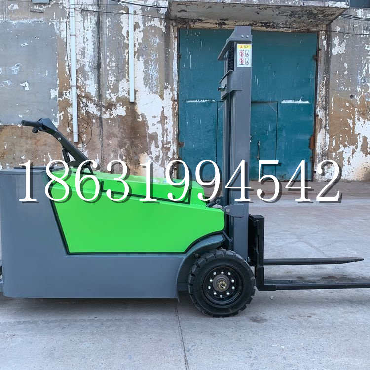 莒县小型电动叉车1吨2吨步行站驾式电瓶堆高充电装卸车液压升降车铲车